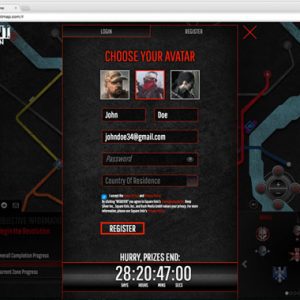 Homefront: The Revolution - Registration